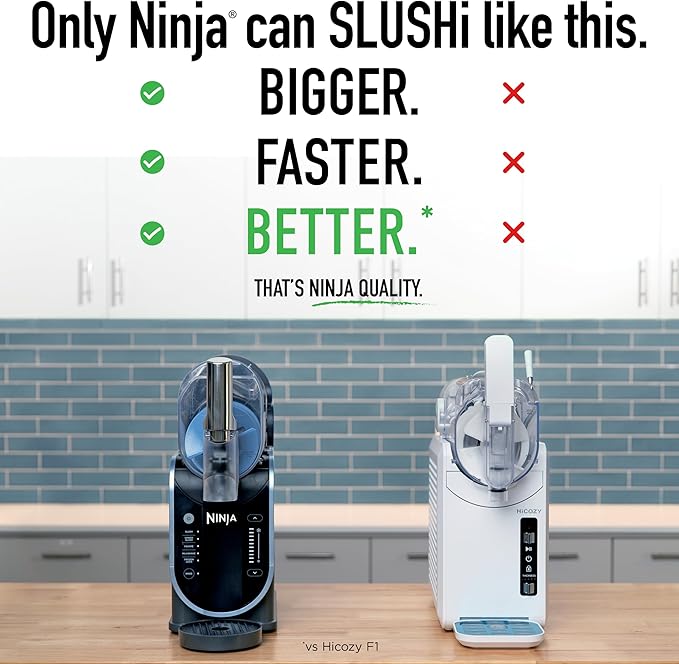 Ninja SLUSHi Professional Frozen Drink Maker with RapidChill Technology, 88 oz. Frozen Drink & Slushie Machine, 5 Preset Programs, Frozen Margaritas, Frappés, and More, Margarita, FS301TG