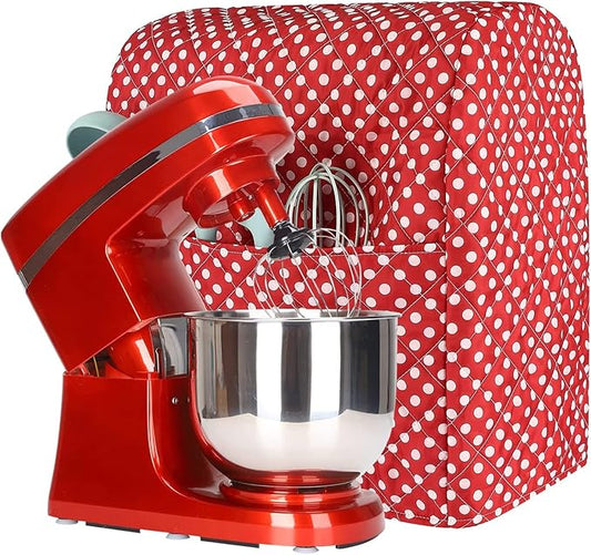 Kitchen Aid Mixer Cover,Stand Mixer Cover Compatible with 6-8 Quart Kitchenaid/Hamilton Mixers/Tilt Head Bowl Lift Models Stand Mixer,Pioneer Woman Kitchen Mixer Cover.Kitchen Aid Mixer Accessories