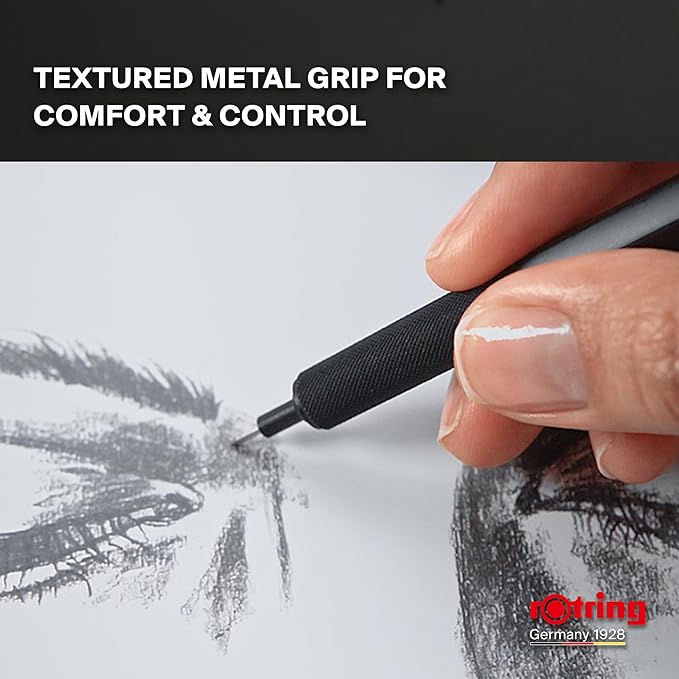 Rotring 500 0.5mm Mechanical Pencil, Black (502505N) (1904725)