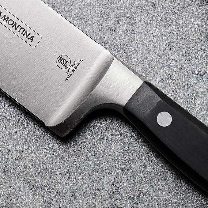 Tramontina Pro Series Forged 8-Inch Carving Knife, Stain-free High-Carbon Steel Kitchen Knives for Slicing Brisket and other Meats