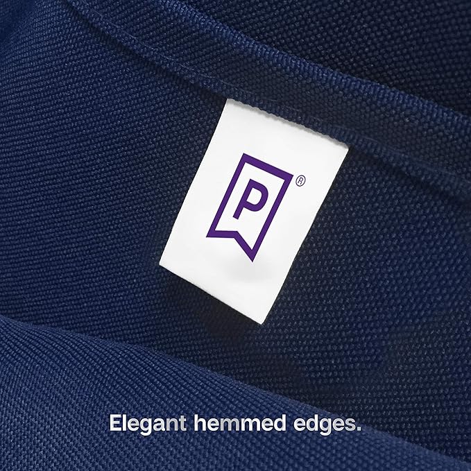 Gee Di Moda Rectangle Tablecloth - 60 x 102 Inch Navy Blue Table Cloth for 6 Foot Rectangle Table - Heavy Duty Washable Fabric - for 6 Ft Buffet Table, Holiday Party, Dinner, Wedding & Baby Shower