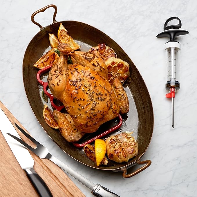 OXO - 11210100 OXO Good Grips Silicone Roasting Racks, 2-Pack,Red,Pack of 2