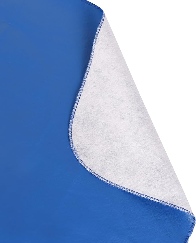 Yourtablecloth Heavy Duty Vinyl Round Fitted Tablecloth (Table Cover) with Flannel Backing Vibrant Colors Elasticized Tablecloth Great for Indoor and Outdoor Dining and Playing Cards 42” Sand