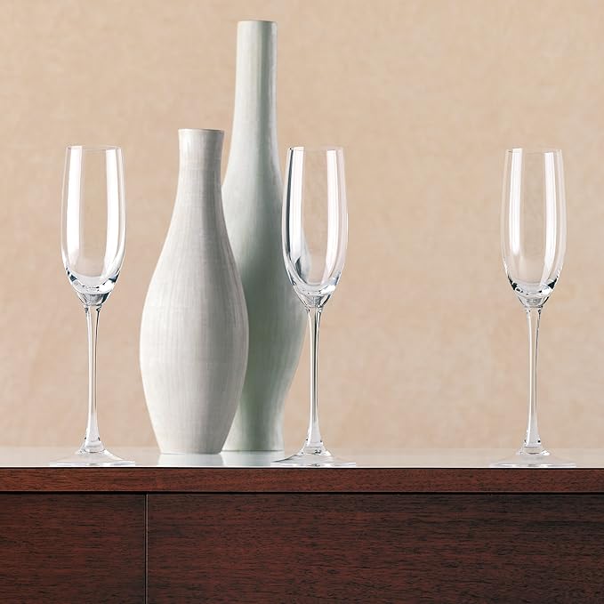 Lenox Tuscany Classics 4pc Toasting Flute Set, 2.3 LB, Clear