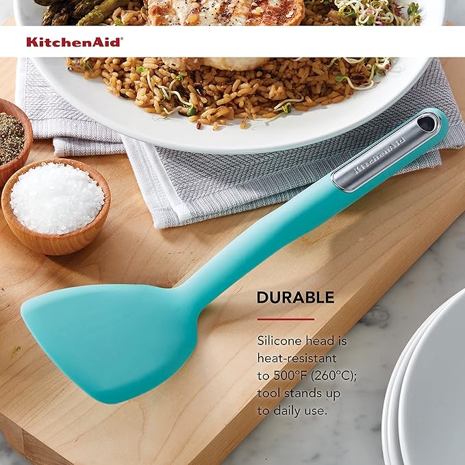 KitchenAid Short turner, 12 inches, Aqua