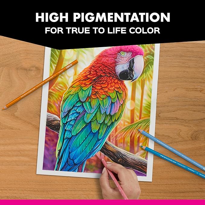 Prismacolor Premier Colored Pencils, Soft Core, Assorted Colors, 150 Count - Durable, Vibrant, Ultra-Smooth, Adult Coloring, Drawing, Sketching, Arts & Crafts