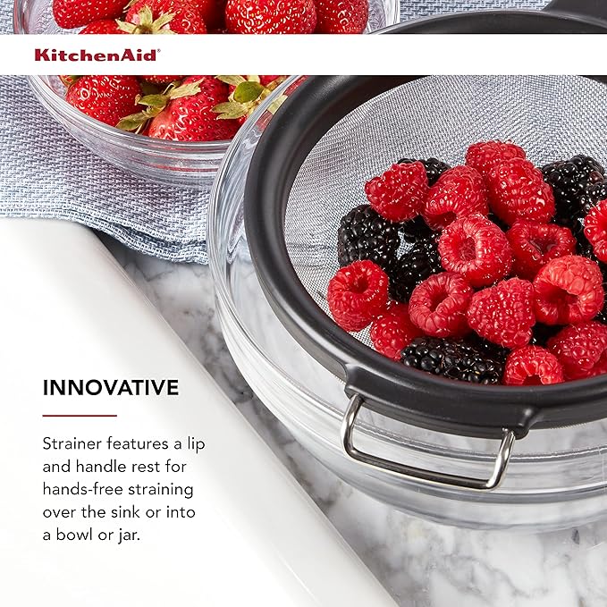 KitchenAid KE161OHOBA Classic Strainer, 7-inch