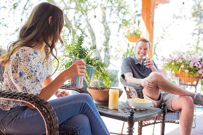 Simple Modern Standard Can Cooler for Beer, Soda, Sparkling Water | Vacuum Insulated Stainless Steel Drink Sleeve Holder Gift for 12oz Regular | Ranger Collection | Midnight Black