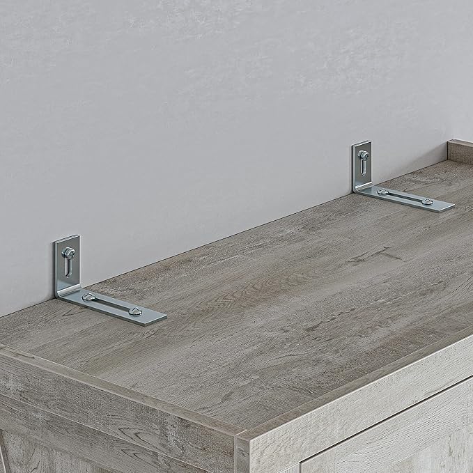 IRONCK Kitchen Pantry Storage Cabinet 72.6" H, with Barn Doors, Drawer, 4 Adjustable Shelves, Freestanding Cupboard for Dining Room Living Room, Laundry, Rustic Maple