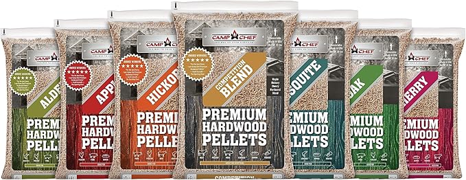 Camp Chef Southwest Mesquite BBQ Pellets, Hardwood Pellets for Grill, Smoke, Bake, Roast, Braise and BBQ, 20 lb. Bag