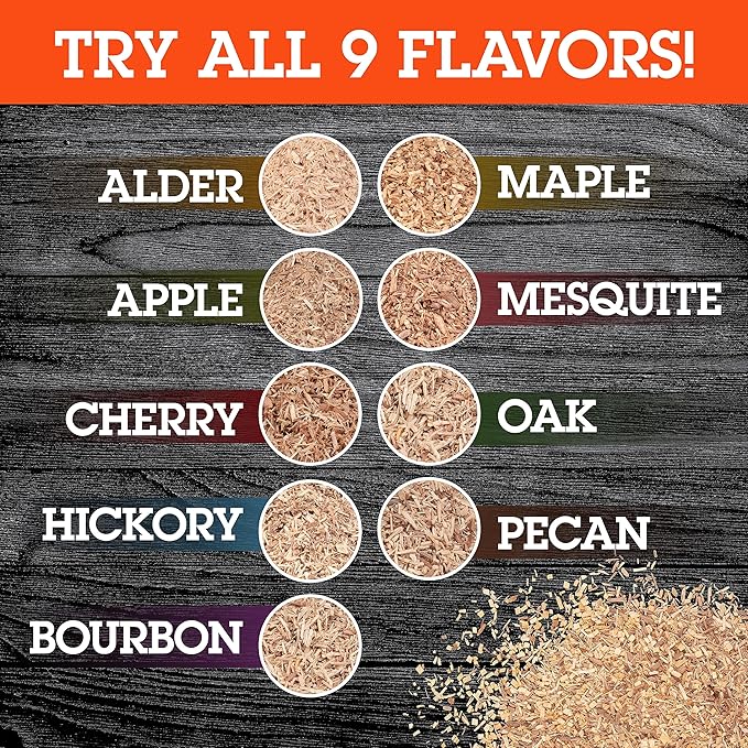 Camerons All Natural Extra Fine Pecan BBQ Wood Chips for Smokers (1 Pint, 0.473 L) - Kiln Dried Wood Sawdust Shavings for Cocktail Smoking Guns, Stovetop Smokers, Smoke Boxes - Barbecue Grilling Gifts