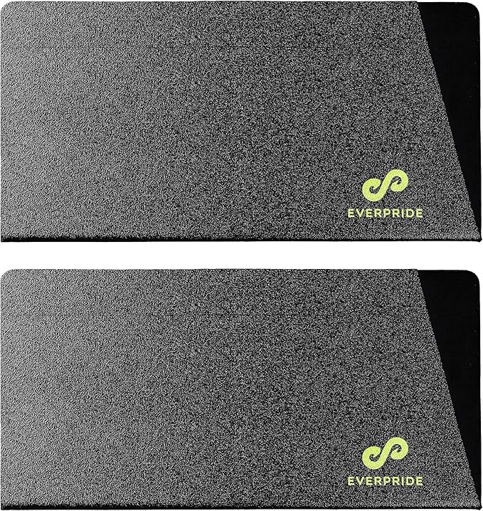EVERPRIDE Butcher Chef Knife Edge Guards (2-Piece Set) Wide Knives Blade Edge Protectors - Meat Cleaver Knife Sheath Set - BPA-Free Chef Knife Covers Fits Blades Up To 8” x 4” – Knives Not Included